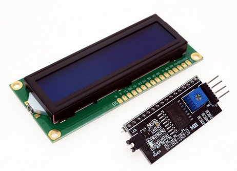 - LCD 1602:   Arduino  I2C-
